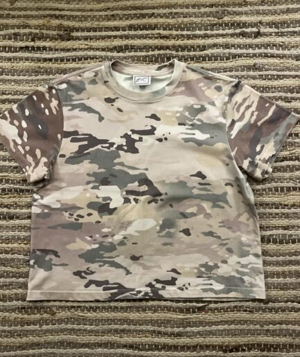 Zicmade Men’s Brown and Green T-shirta