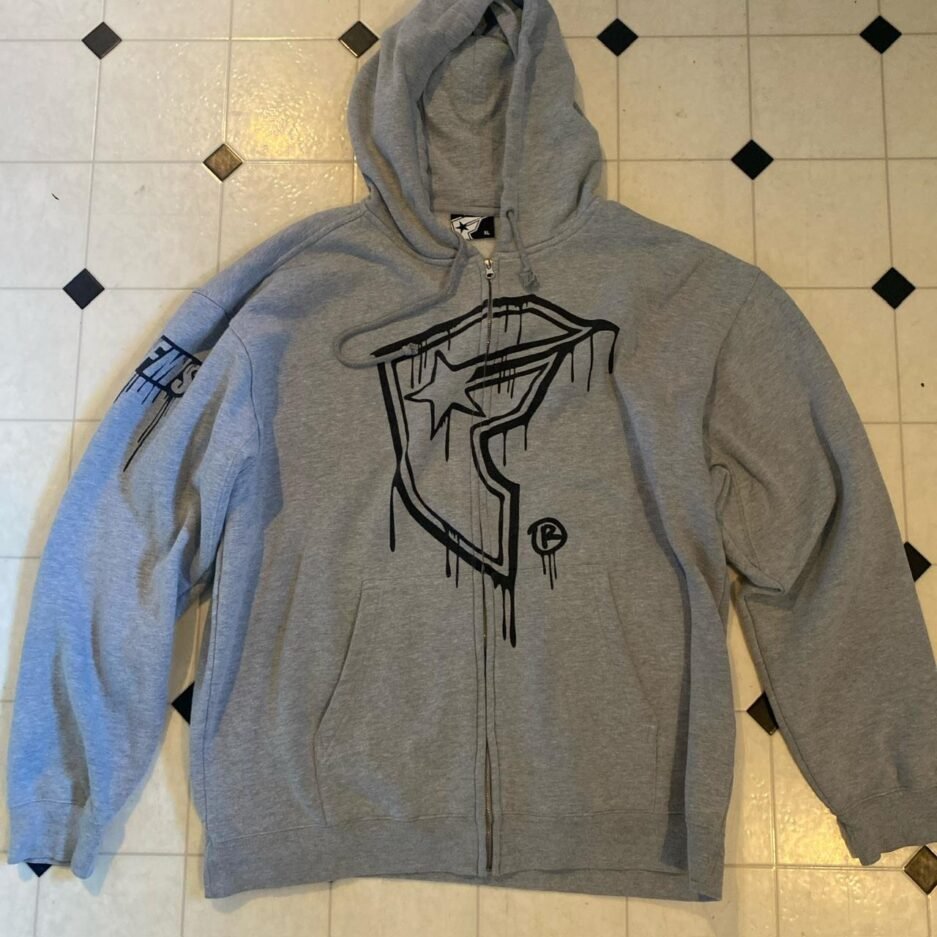 Zicmade Vetements Men’s Grey Hoodie