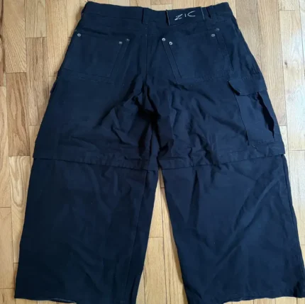 ZicMade Black Cargos (1)
