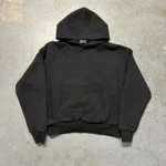 Zicmade Heavyweight Blank Black Hoodie