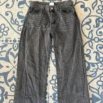 Zicmade faded black jeans (2)